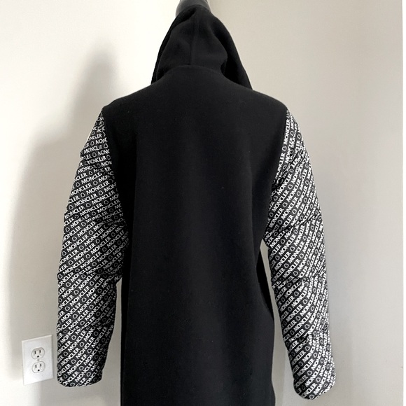 Moncler quilted down & wool short cape - Picture 5 of 5